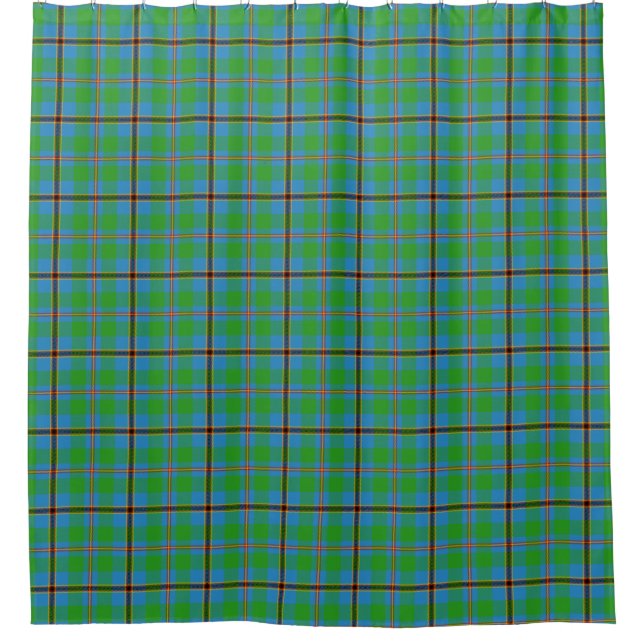 Para Chuveiro Cortina de Chá de Narran Tartan (Frente)