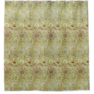 Para Chuveiro Cortina de chá de William Morris Corncockle