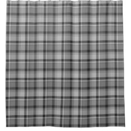 Para Chuveiro Cortina de Chá do Flanel da cinza da Impressão (in