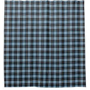 Para Chuveiro Cortina de chá do Tartan de Clark
