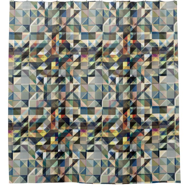 Para Chuveiro Cortina de Chá dos Tones da Terra (Frente)