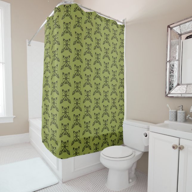 Para Chuveiro Cortina de Chá em Praças de Seta Boho (In Situ)