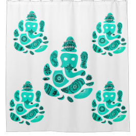 Para Chuveiro Cortina de Chá Ganesh