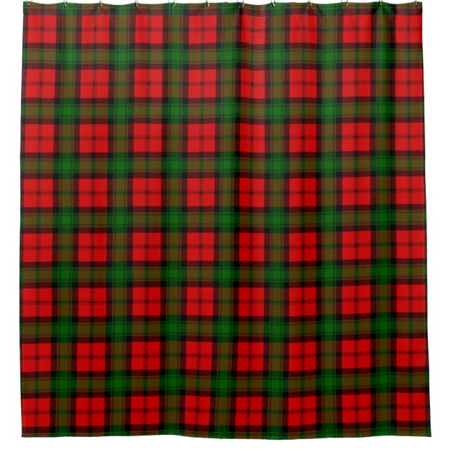 Para Chuveiro Cortina de Chá Kerr Tartan (Frente)