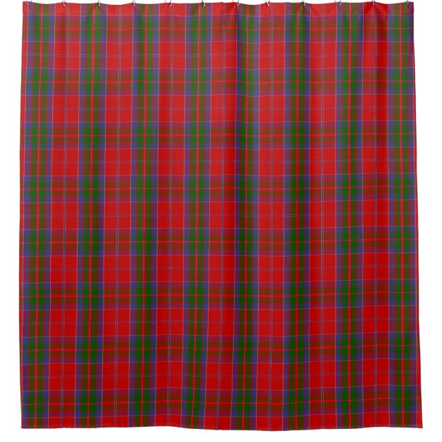 Para Chuveiro Cortina de Chá MacGillivray Tartan (Frente)