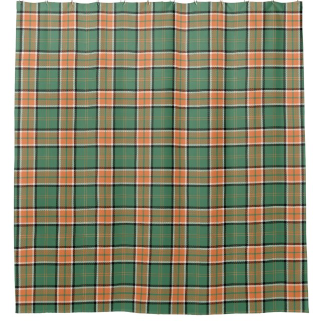 Para Chuveiro Cortina de Chá Pollock Tartan (Frente)