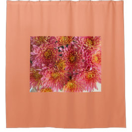 Para Chuveiro cortina de chá rosa