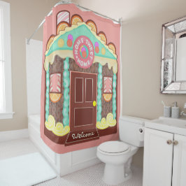 Para Chuveiro Cortina do chá Home Sweet / phasod do playhouse