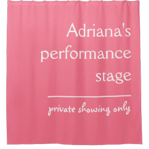 Para Chuveiro Cortina feita sob encomenda engraçada do texto &