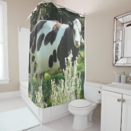 Para Chuveiro Grande Vaca da Cortina de Chá de Wisconsin