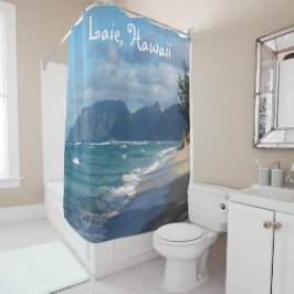 Para Chuveiro Laie Beach, Cortina de chá Hawaii