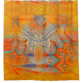 Para Chuveiro Solene cortina de chá de Sun de ascensão do