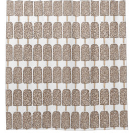 Para Chuveiro Sorvete Eclair de Chocolate Cortina Chá de picolé