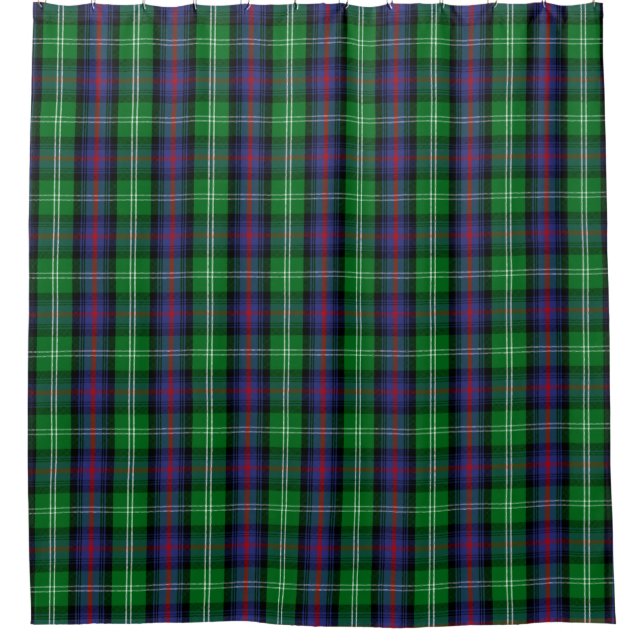 Para Chuveiro Sutherland Tartan Chá Cortina (Frente)