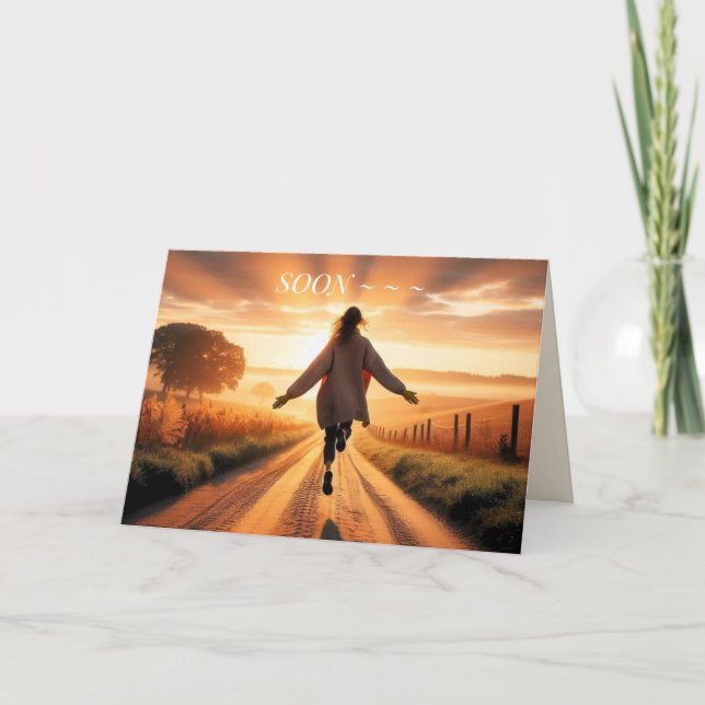 PARA CIMA E CORRENDO BEM CARTÃO (Frente)