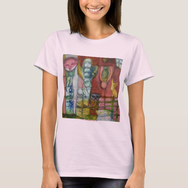 Para cima! T Camisa (Frente)