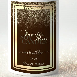 Para Comida Quadro Dourado do Rótulo de Encapsulamento de Prod