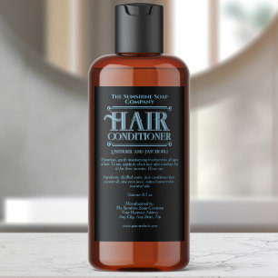 Para Comida rótulo de condicionador de cabelo impermeável pret