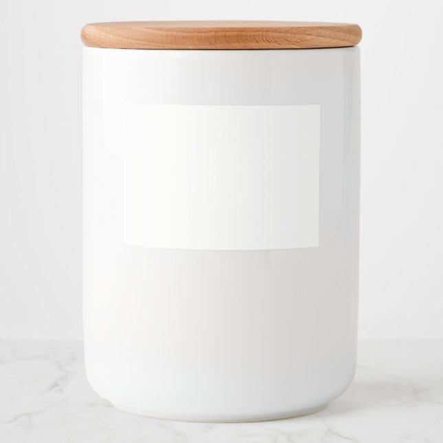 Para Comida Rótulo de recipiente de alimentos personalizado (3 (Frente)