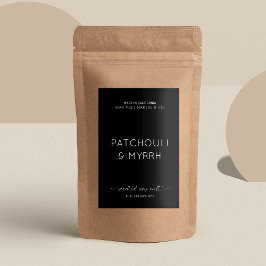 Para Comida Rótulo de Retângulo Mínimo de Encapsulamento Melt 