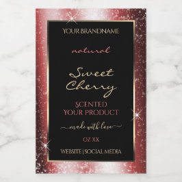 Para Comida Rótulo do Produto de Quadro de Lista Luminosa Verm