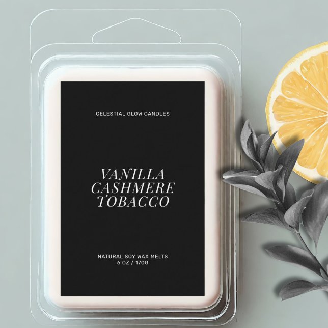 Para Comida Rótulo mínimo de fusão da cera moderna (Criador carregado)