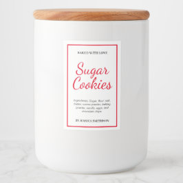 Para Comida Rótulo Personalizado Caseiro HM001_20sqv1