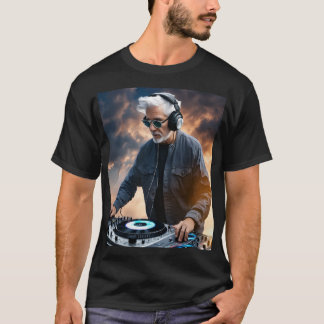 Para criar uma camiseta de DJ com um título de imp
