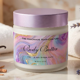 Para Garrafa D'água Rótulo de Pote de Cosméticos Holográfico Dourado