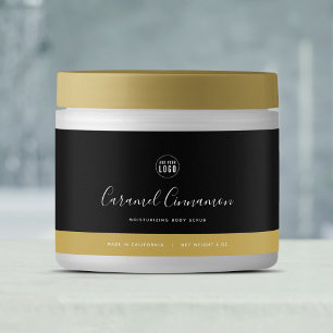 Para Garrafa D'água Rótulo de Produto de Contraste de Cores Editávei