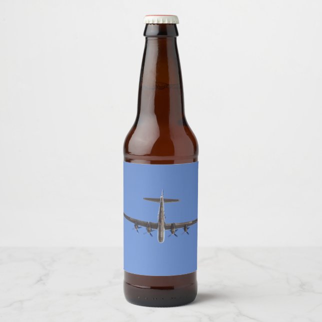 Para Garrafa De Cerveja B-29 Rótulo do Frasco do Bombardeiro (Frente)