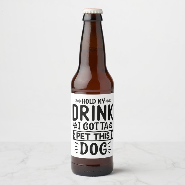 Para Garrafa De Cerveja Rótulo Engraçado (Frente)