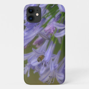 Para iPhone 11 Abelhas e Lily Flower Bonito Nature Capa de telefo