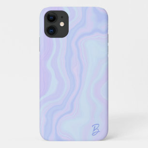 Para iPhone 11 Abstrato Pastel Agate Capa de telefone Personaliza