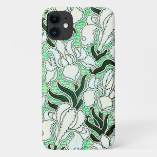 Para iPhone 11 Art Deco Vines Vintage Capa de telefone de Arte Re