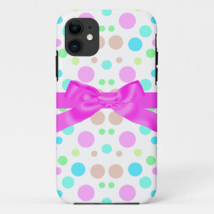 PARA iPhone 11 BOLINHAS DE PASTEL COM CAPA DE TELEFONE ARCO