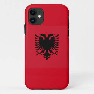 Para iPhone 11 Capa de telefone albanesa da bandeira
