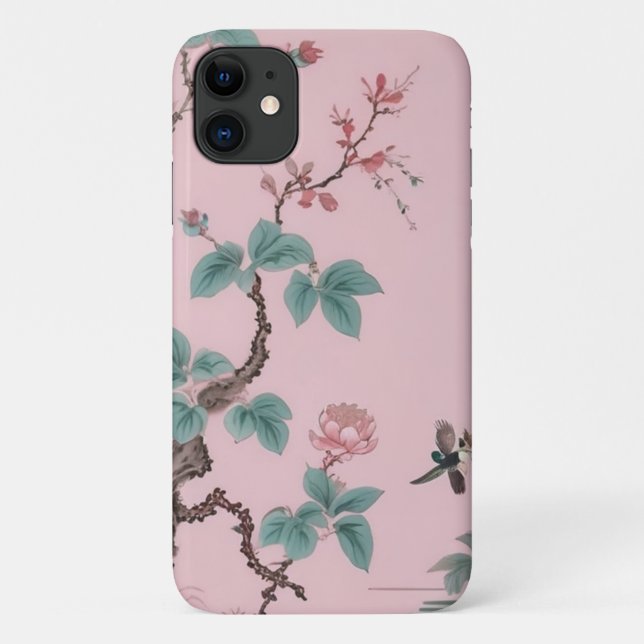 Para iPhone 11 Capa de telefone Chinoiserie (Verso)
