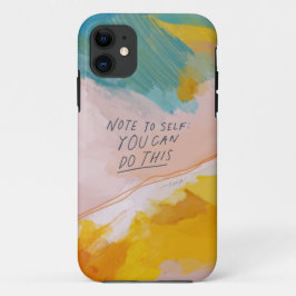 Para iPhone 11 Capa de telefone Colorida de Artéria Motivacional