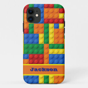 Para iPhone 11 Capa de telefone Colorida de Blocos de Construção