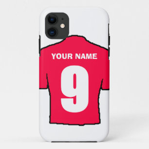 Para iPhone 11 Capa de telefone com o Club Colors! - Camisa Verme