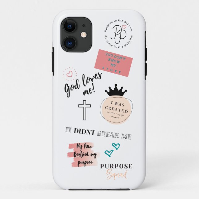 Para iPhone 11 Capa de telefone com um propósito (Verso)