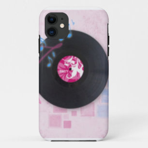 Para iPhone 11 Capa de telefone cor-de-rosa da plataforma