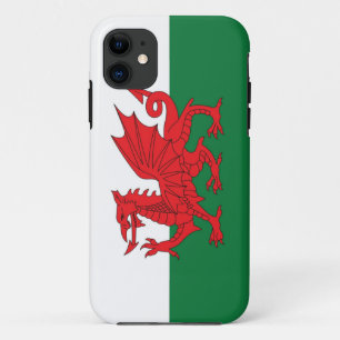 Para iPhone 11 Capa de telefone da bandeira de Galês