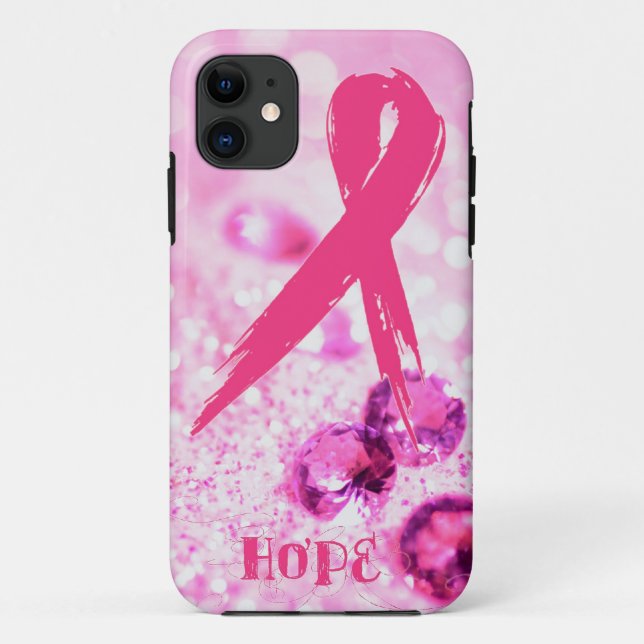 Para iPhone 11 Capa de telefone da consciência do cancro da mama (Verso)