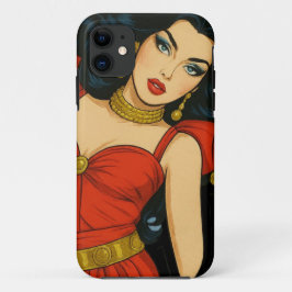 Para iPhone 11 Capa de telefone da Rainha Nefertiti egípcia