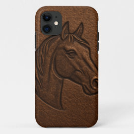 Para iPhone 11 Capa de telefone de Cabeça de Cavalo