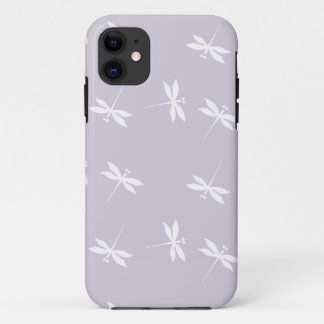Para iPhone 11 Capa de telefone de Dragonfly lavanda