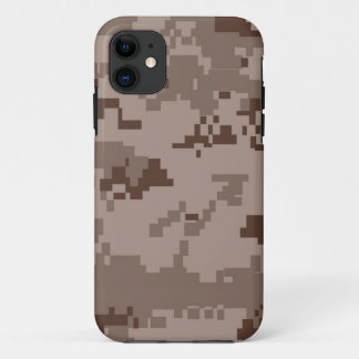 Para iPhone 11 Capa de telefone de MARPAT do deserto