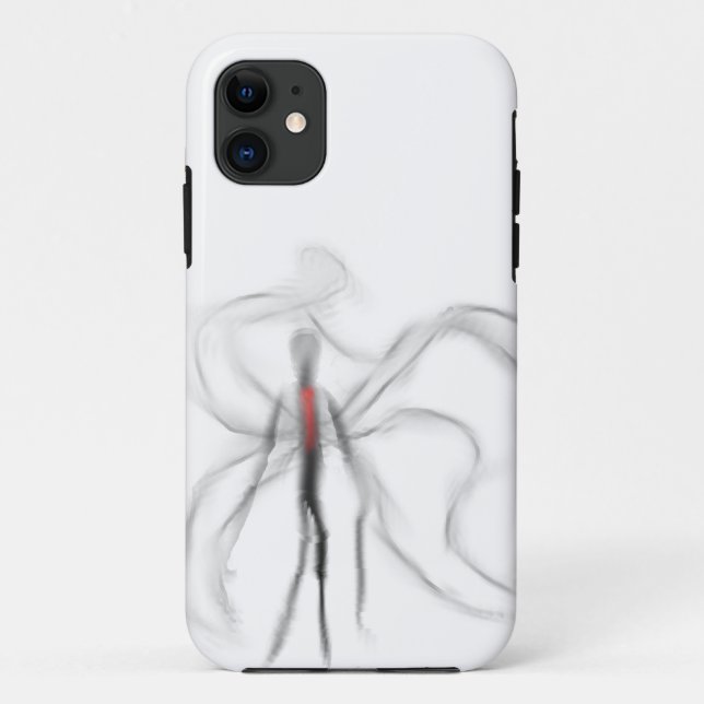 Para iPhone 11 Capa de telefone de Slenderman (Verso)
